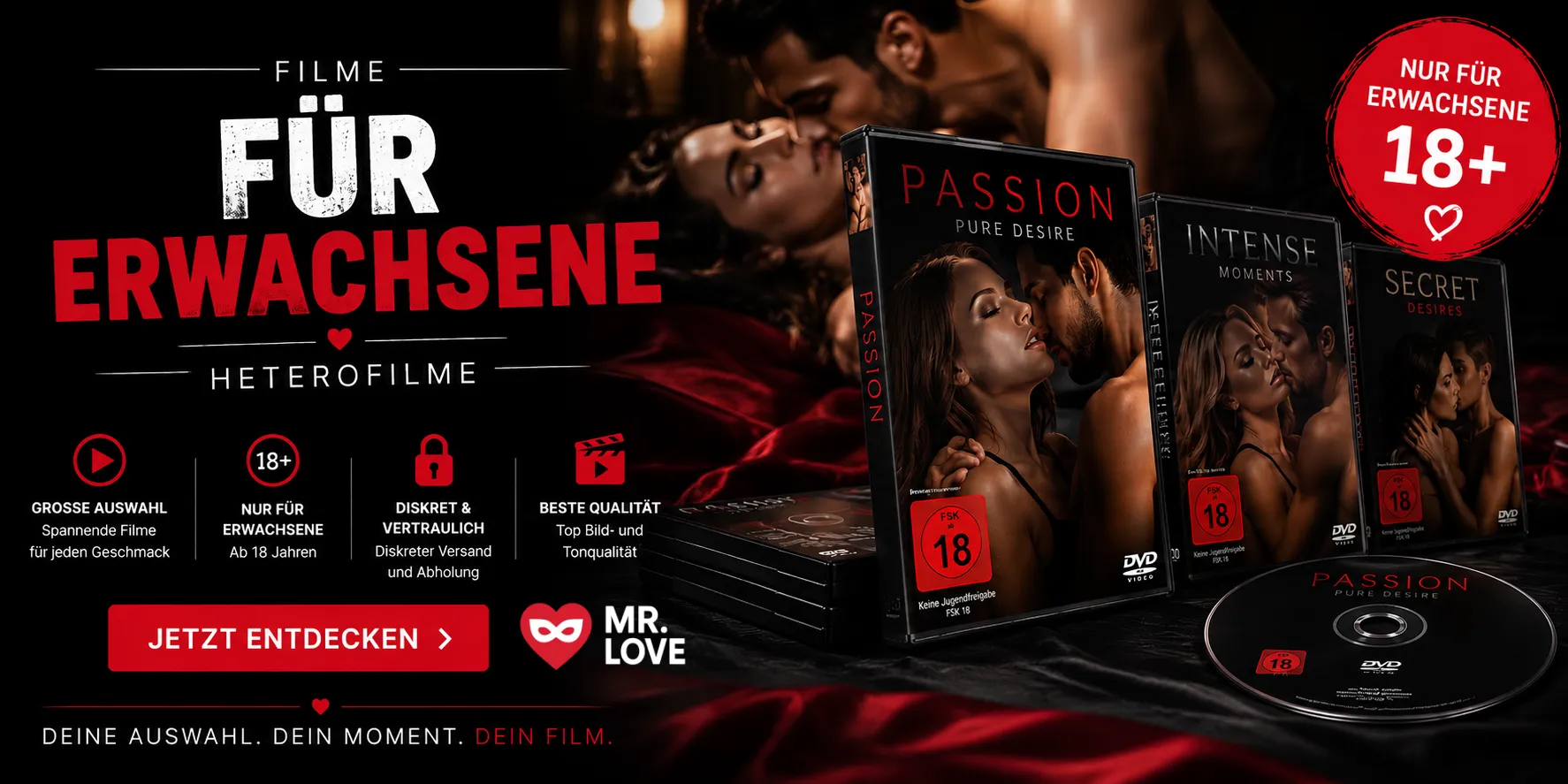 Heterofilme auf DVD – Erotikfilme für Erwachsene online kaufen
