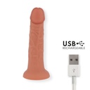 Oninder - Mittlerer Bogot-vibratordildo Mit 9 Geschwindigkeiten NatÜrlich 20 Cm -o- 4.2 Cm - Kostenlose App