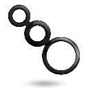 Addicted Toys Rings Set for Penis - Smoked