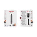 Oninder - Berlin Vibratore Bullet Nero 9 Modalità 8,5 X 2 Cm - App Gratuita