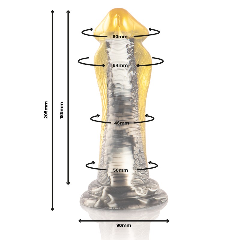 Epic - Drakon Dildo Giallo Cobra