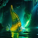 Epic - Dildo Tentacolo Verde Cetus Di Grandi Dimensioni