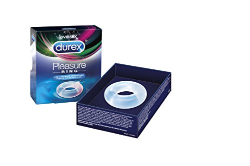 Durex Pleasure Cock Ring Longer, More Intense Pleasure Supports the Erection
