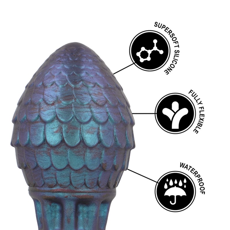 Epic - Vrakos Plug Anale Dragon Egg Taglia L