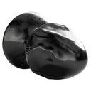 XXL Dildo "the Dumbbell Black"