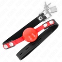 Kink - Palla Morbida in Tpe 4 Cm Modello Gag 4 60 X 2 Cm Regolabile 37-52 Cm