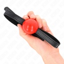 Kink - Palla Singola Rossa Gag 4 Cm 65 X 1,5 Cm