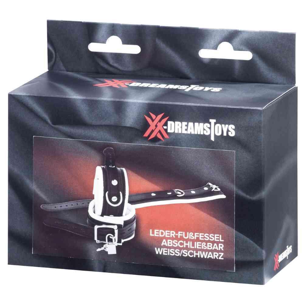 Leder-Fußfessel Abschließbar