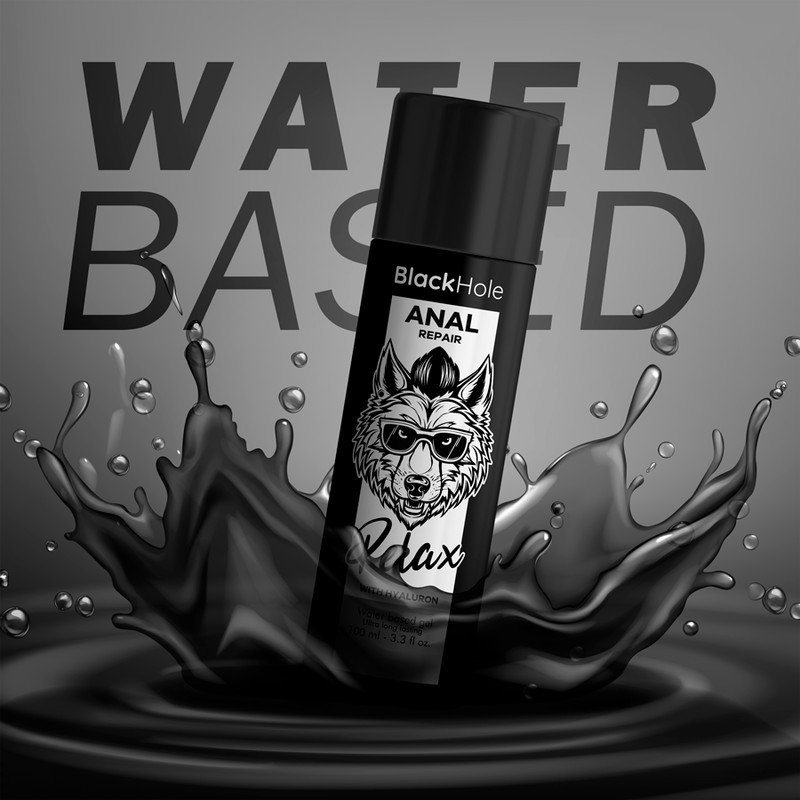 Black Hole Anal Repair Water Based Relax with Hyaluron 100 Ml