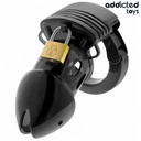 Addicted Toys Locked Chastity Depths Penis Cage 7.5 Cm
