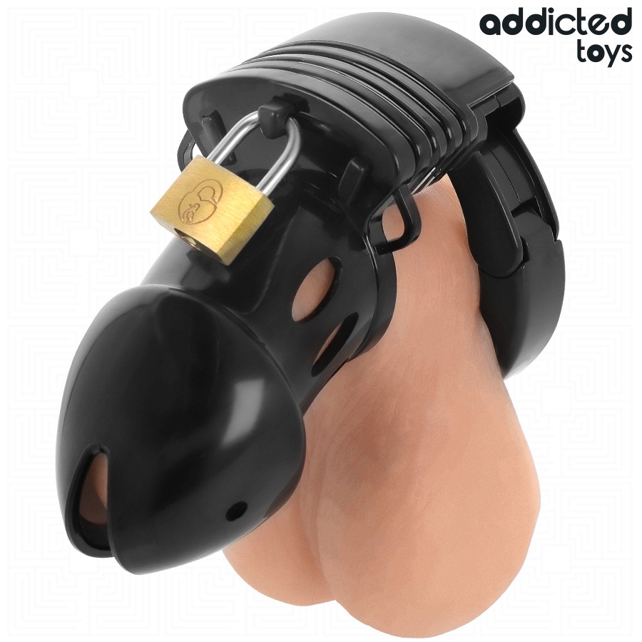 Addicted Toys Locked Chastity Depths Penis Cage 7.5 Cm