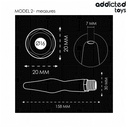 Addicted Toys - Pulitore Anale Con Adattatore Universale Modello 2