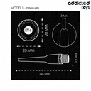 Addicted Toys - Pulitore Anale Con Adattatore Universale Modello 1