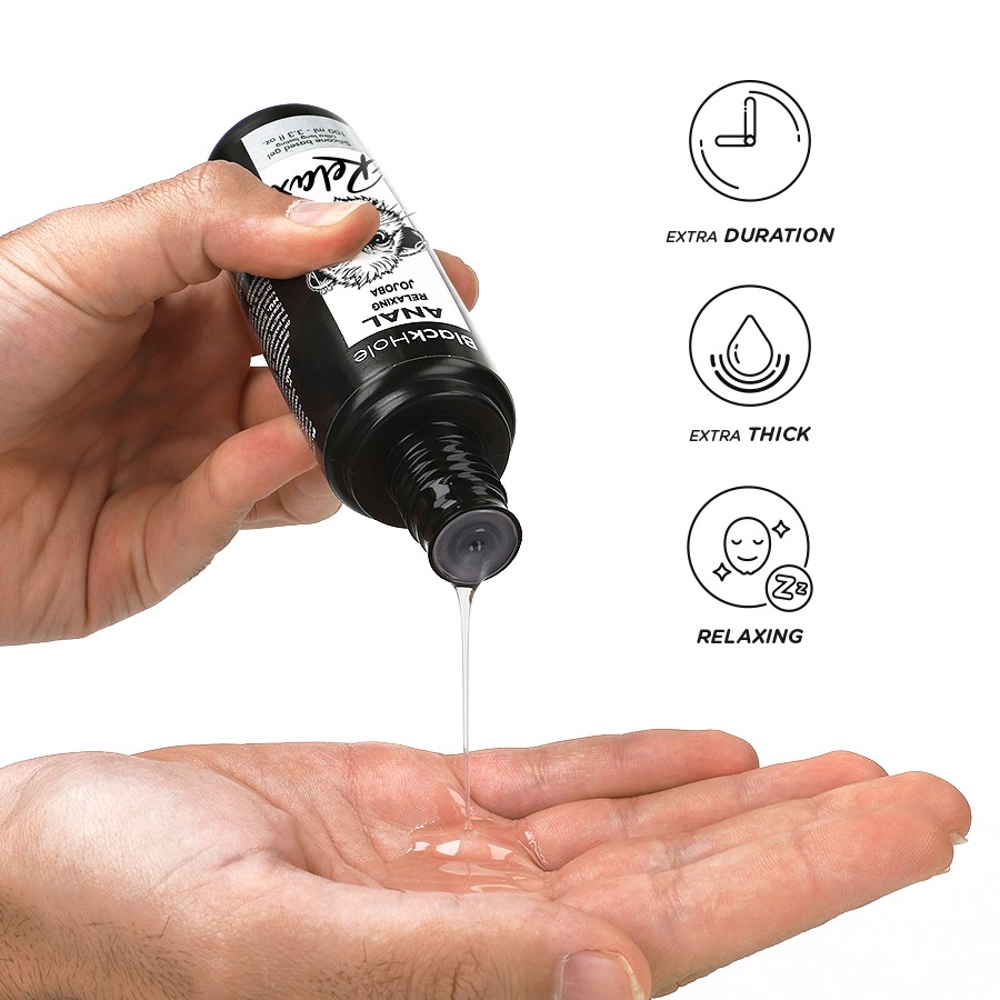 Black Hole Anal Relaxing Jojoba Relax Silicone Base 100 Ml