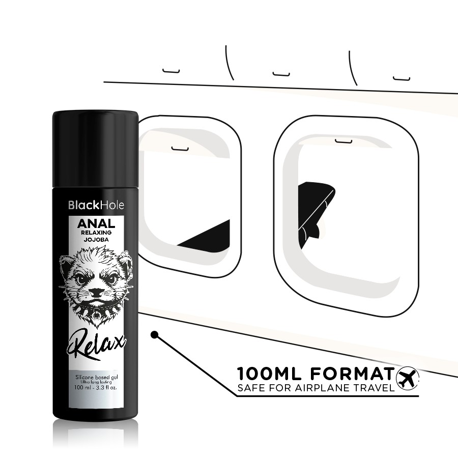 Black Hole Anal Relaxing Jojoba Relax Silicone Base 100 Ml