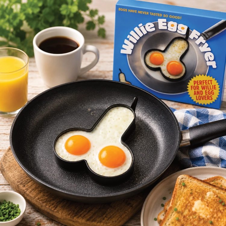 Willie Egg Fryer – Das Frühstück mit Augenzwinkern.webp