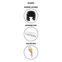 Hidden Desire Extreme Chastity Cock Cage Silicone Size L Black