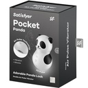 Satisfyer Pocket Panda Suction Vibrator - White