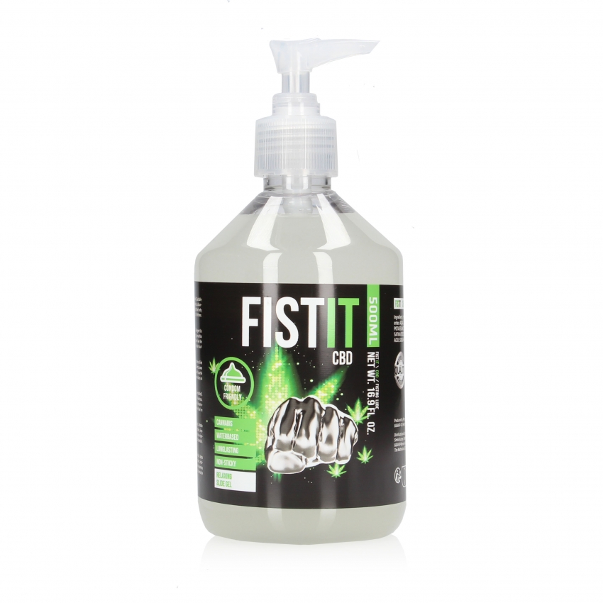 Fist It - CBD Glijmiddel Waterbasis - 500 Ml