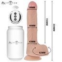 Mr Intense - Baldwin Pene Realistico Telecomando 22 Cm -o- 4 Cm