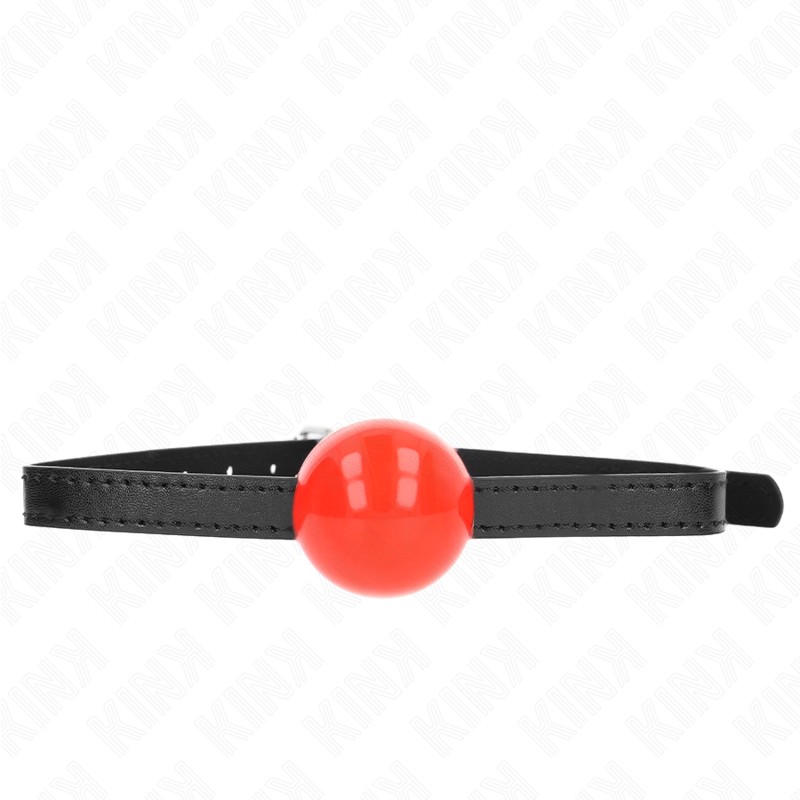 KINK Roter Single Ball Gag – 4 cm