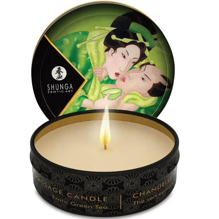 SHUNGA Mini Massage Candle - Zenitude / Exotic Green Tea 30ml/1oz