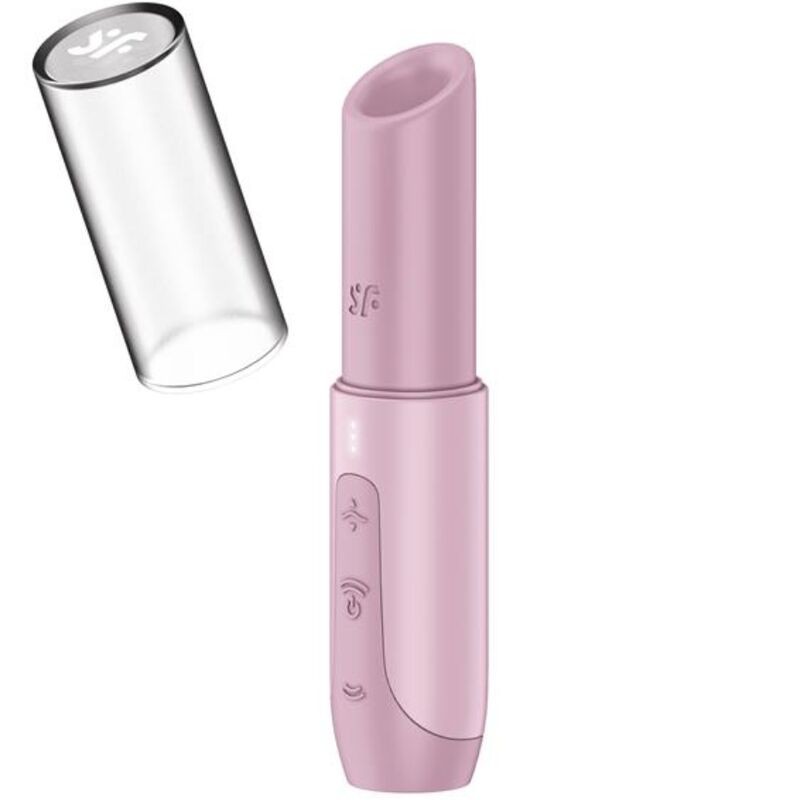 Satisfyer Secret Kiss Suction Vibrator - Rose