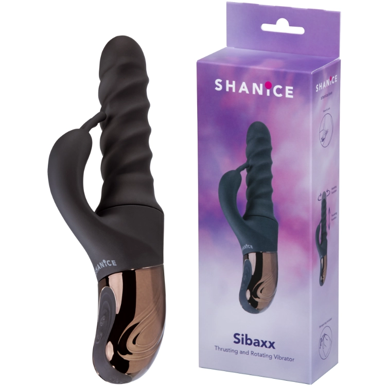 SHANiCE Sibaxx Vibrator mit Stoss-Dreh-Funktion