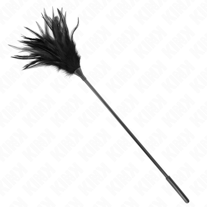 KINK Multiple Feder-Tickler – Schwarz (45 cm)
