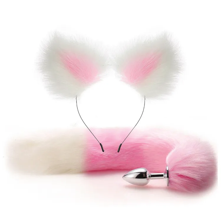Lovesecret Sensual Fox Set LS47 – Rosa/Weiss