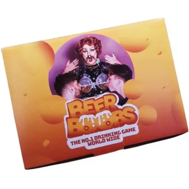 Playwivme Play Wiv Me Beer Boobs Drinking Game - Clear