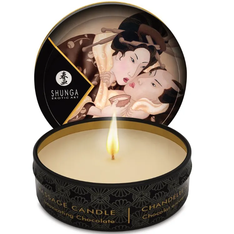 Shunga Mini Caress by Candelight Chocolate Massage Candle 30 Ml (Kopie)