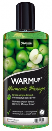 Joydivision WARMup Flavoured Massage Oil 150 Ml - Green