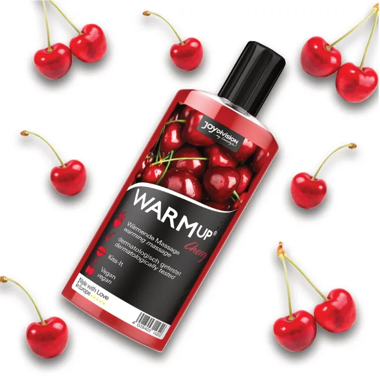 Joydivision WARMup Flavoured Massage Oil 150 Ml - Red