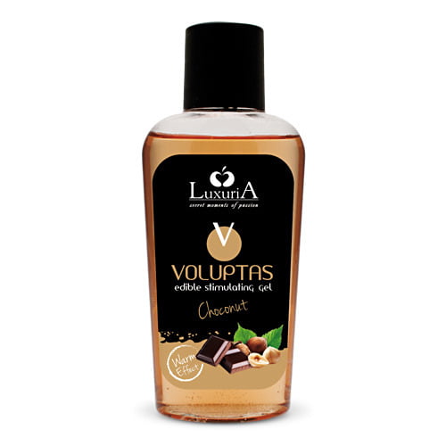 Intimateline Luxuria Voluptas Edible Massage Gel Warming Effect Choconut 100 Ml
