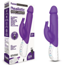 RABBIT ESSENTIALS Realistic with Throbbing Shaft Purple