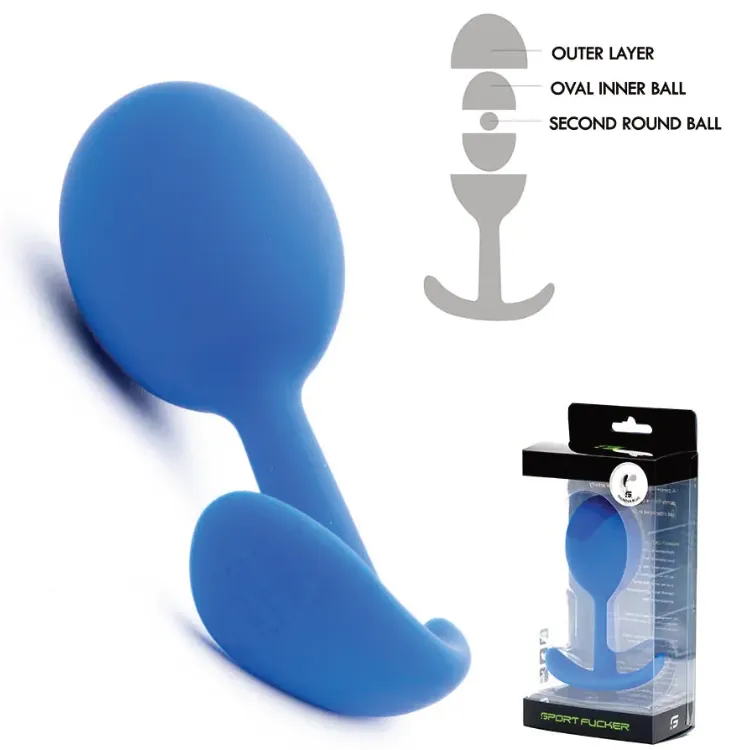 Sport Fucker Thunder Plug Large - Blue