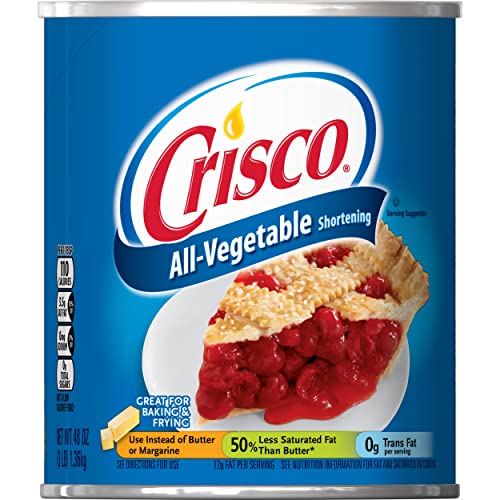 Crisco All-Vegetable Shortening  48 Oz