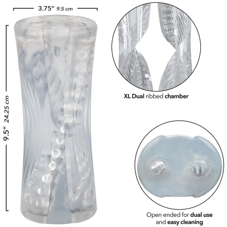 Dual Ribbed Stroker XL