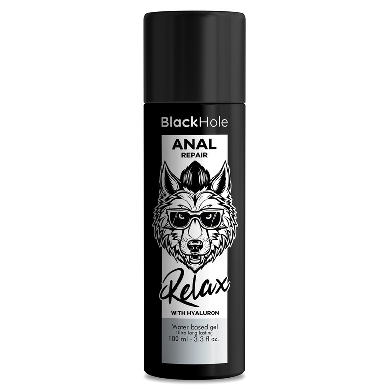 Black Hole Anal Repair mit Hyaluron 100 ml – Wasserbasierte Pflege für den Analbereich