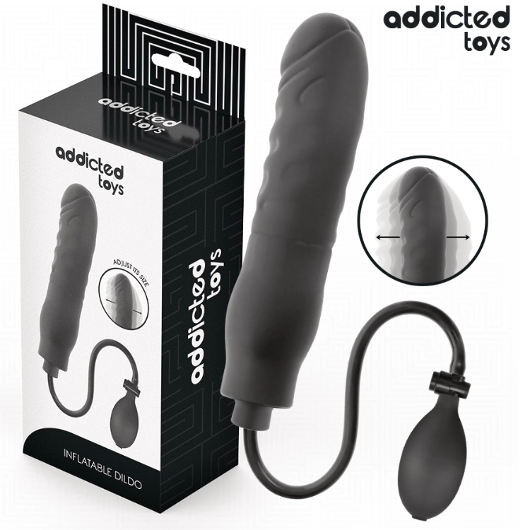 ADDICTED TOYS - AUFBLASBARES DILDO MODELL 3
