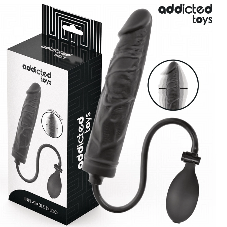 ADDICTED TOYS - AUFBLASBARER DILDO MODELL 4