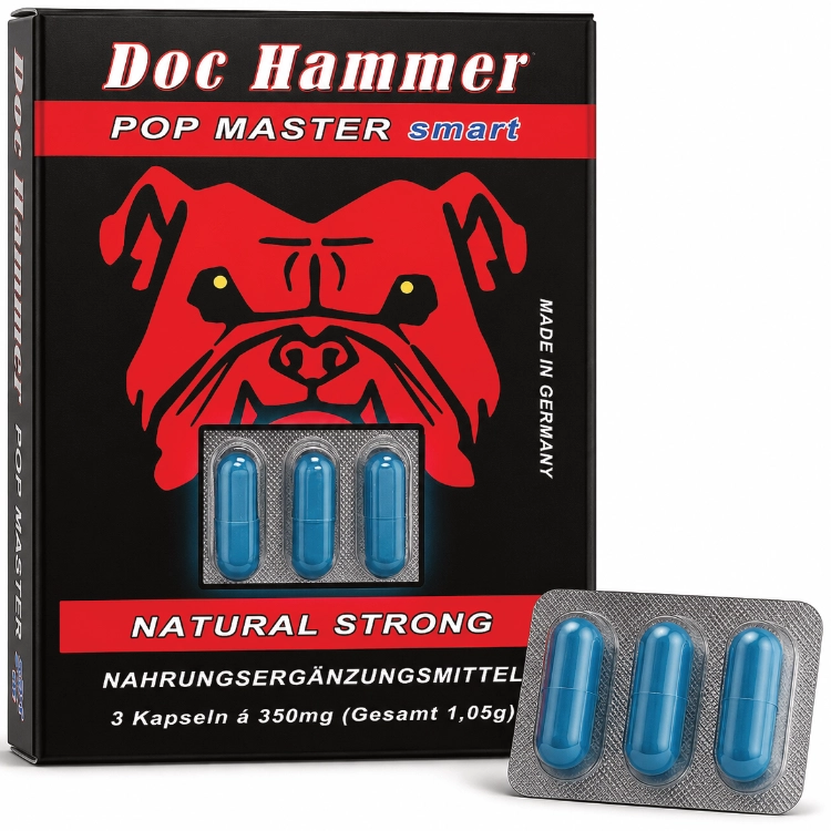 DOC HAMMER Smart-Caps 3er Pack