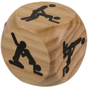 Kamasutra-Holz-Würfel (6x6cm)*