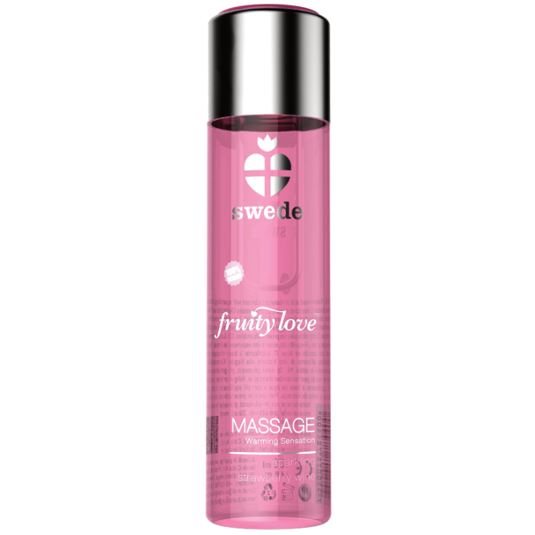 SWEDE Fruity Love Massageöl mit wärmendem Effekt