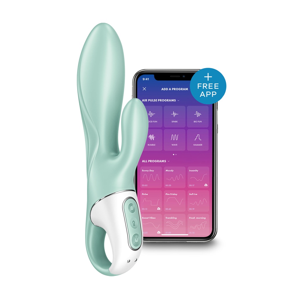 Satisfyer Air Pump Bunny 5+ - Mint