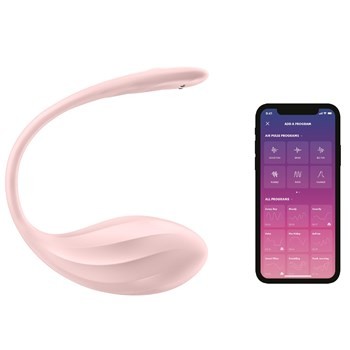 Satisfyer Ribbed Petal App Enabled Couples Vibrator with Remote Contro
