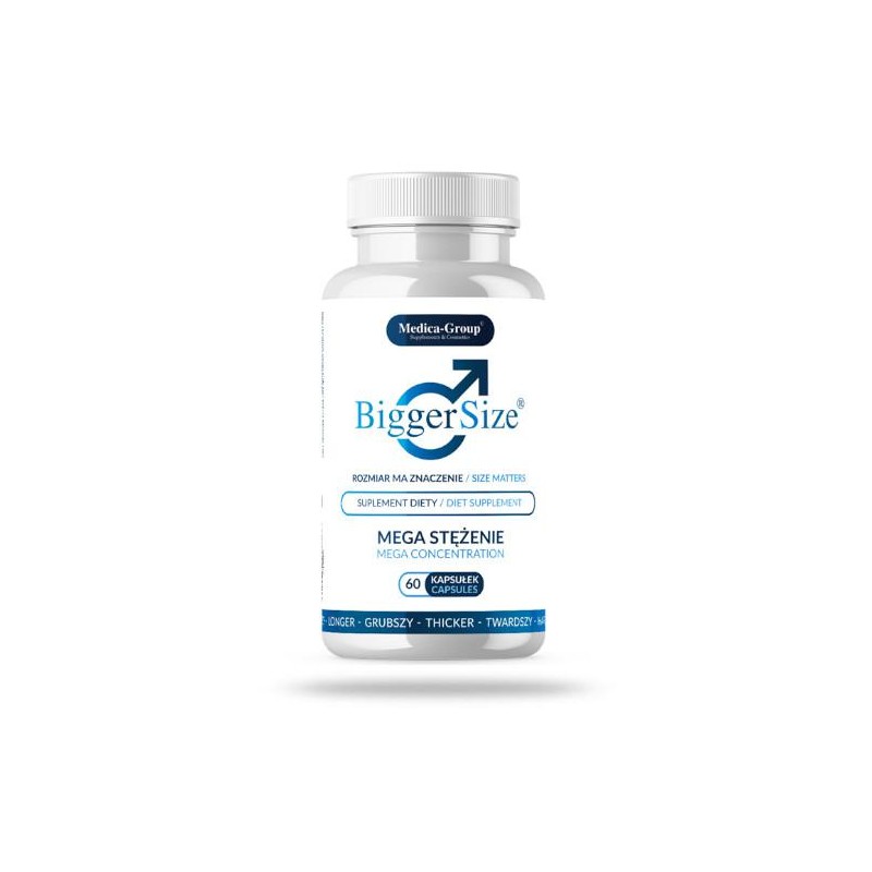 BiggerSize Erection Enhancer and Enlarger Capsules (60 Pack)