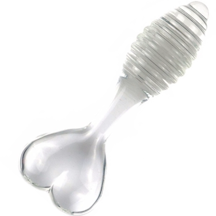 Raket Glas Plug 9 x 3 cm
