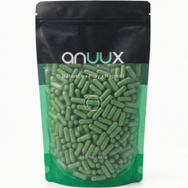 [ANUUX-540] anuux Bio – 540 Kapseln Vorratsbeutel